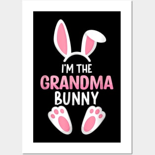 I'm The Grandma Bunny Matching Family Easter Party Outfit Posters and Art